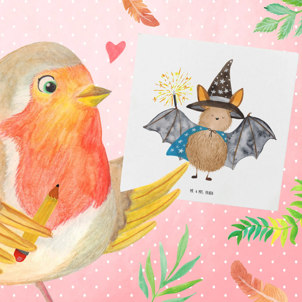 Deluxe Karte Fledermaus Zauberer Hochzeitskarte, Hochwertige Klappkarte, Klappkarte, Einladungskarte, Geburtstagskarte, Grußkarte, Hochwertige Grußkarte, Glückwunschkarte, Karte, Tiermotive, Gute Laune, lustige Sprüche, Tiere, reinsteigern, Fledermäuse, Zauberer, Magier, Frauen, Fledermaus