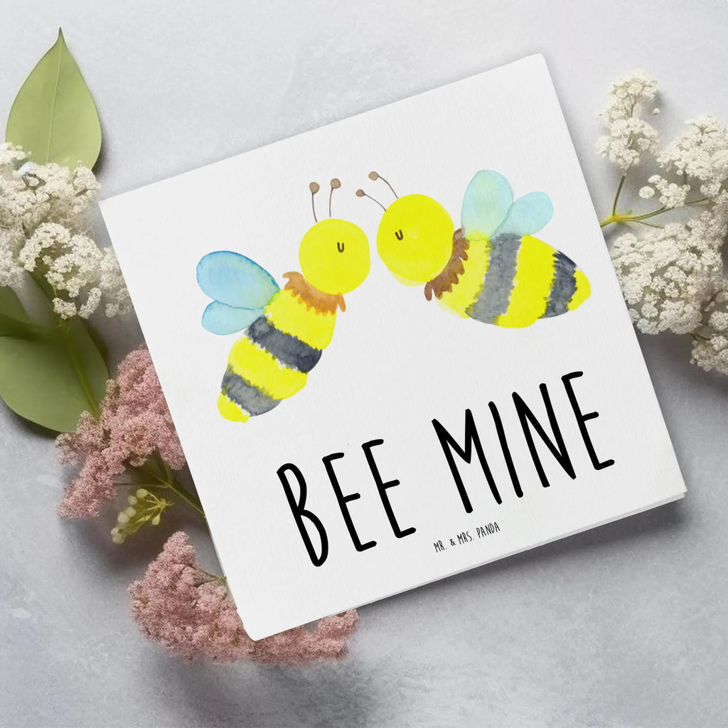 Deluxe Karte Biene Liebe Hochwertige Klappkarte, Hochzeitskarte, Grußkarte, Glückwunschkarte, Klappkarte, Geburtstagskarte, Karte, Hochwertige Grußkarte, Einladungskarte, Biene, Wespe, Hummel