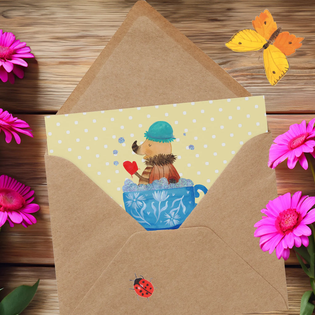 Deluxe Karte Nachtfalter Schaumbad Einladungskarte, Hochzeitskarte, Hochwertige Klappkarte, Hochwertige Grußkarte, Grußkarte, Geburtstagskarte, Glückwunschkarte, Karte, Klappkarte, Tiermotive, Gute Laune, lustige Sprüche, Tiere, Schaumbad, Tasse, Bad, Träumen, WC, Ziele, Zeitmanagement, Badezimmerdeko, Baden, verträumt, Nachtfalter, Badezimmer