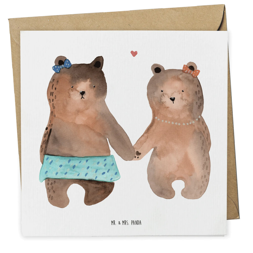 Deluxe Karte Bär Freundin Klappkarte, Einladungskarte, Glückwunschkarte, Hochwertige Grußkarte, Karte, Grußkarte, Hochwertige Klappkarte, Hochzeitskarte, Geburtstagskarte, Bär, Teddy, Teddybär, Bär Freundin Beste Freund Liebe Liebesbeweis Verliebt Kumpel Kumpeliene