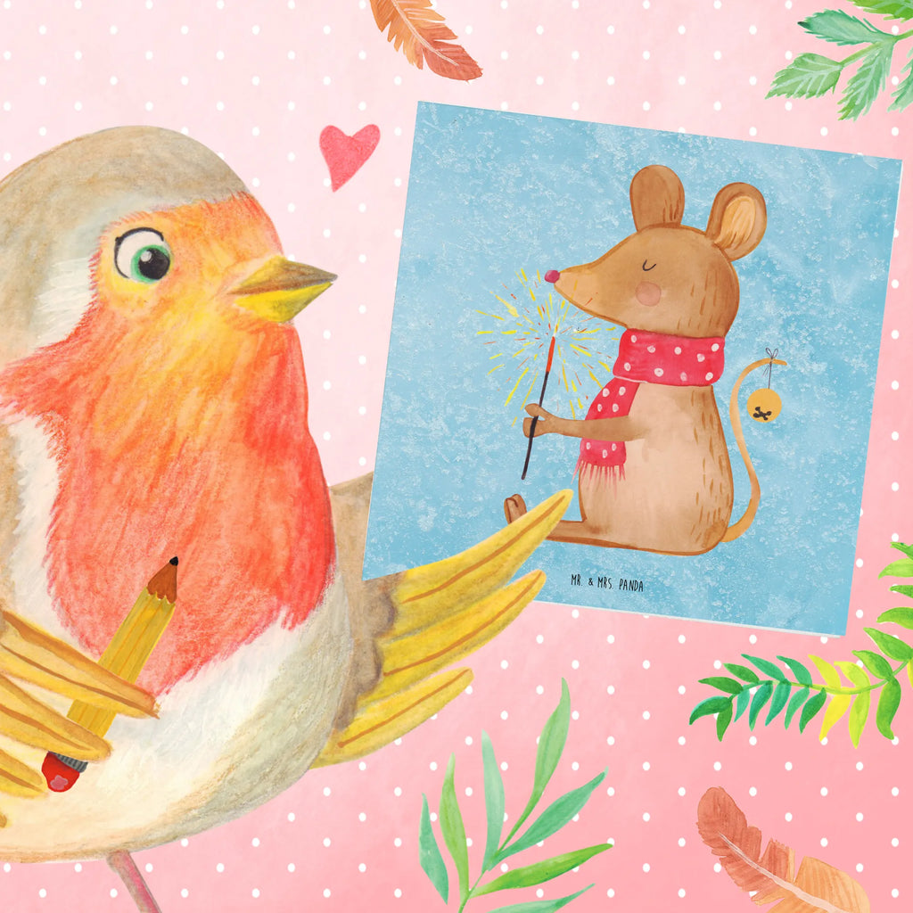 Deluxe Karte Maus Weihnachten Karte, Glückwunschkarte, Geburtstagskarte, Hochwertige Klappkarte, Einladungskarte, Hochwertige Grußkarte, Hochzeitskarte, Grußkarte, Klappkarte, Winter, Weihnachten, Weihnachtsdeko, Nikolaus, Advent, Heiligabend, Wintermotiv, Maus, Weihnachtsgruß, Weihnachtswunder, Mäuschen, Weihnachtsmotiv, Frohe Weihnachten