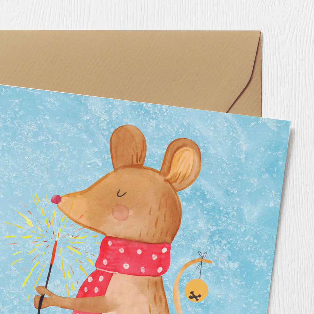Deluxe Karte Maus Weihnachten Karte, Glückwunschkarte, Geburtstagskarte, Hochwertige Klappkarte, Einladungskarte, Hochwertige Grußkarte, Hochzeitskarte, Grußkarte, Klappkarte, Winter, Weihnachten, Weihnachtsdeko, Nikolaus, Advent, Heiligabend, Wintermotiv, Maus, Weihnachtsgruß, Weihnachtswunder, Mäuschen, Weihnachtsmotiv, Frohe Weihnachten