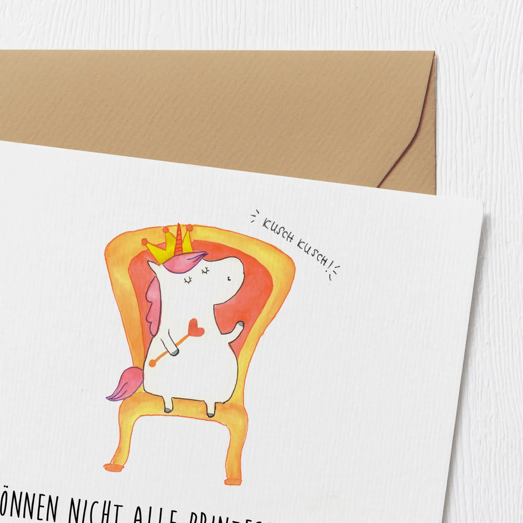 Deluxe Card unicorn king Karte, Einladungskarte, Geburtstagskarte, Hochwertige Klappkarte, Klappkarte, Glückwunschkarte, Hochwertige Grußkarte, Hochzeitskarte, Grußkarte, Einhorn, Einhörner, Einhorn Deko, Unicorn, Herrscher, Krone, König, Präsident, Prinzessin, Bundeskanzler, Kaiser