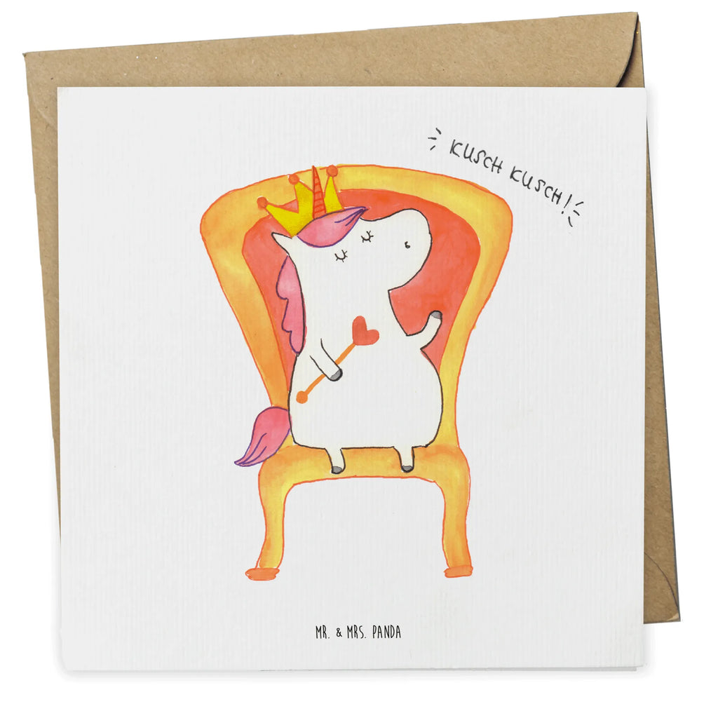 Deluxe Card unicorn king Karte, Einladungskarte, Geburtstagskarte, Hochwertige Klappkarte, Klappkarte, Glückwunschkarte, Hochwertige Grußkarte, Hochzeitskarte, Grußkarte, Einhorn, Einhörner, Einhorn Deko, Unicorn, Herrscher, Krone, König, Präsident, Prinzessin, Bundeskanzler, Kaiser