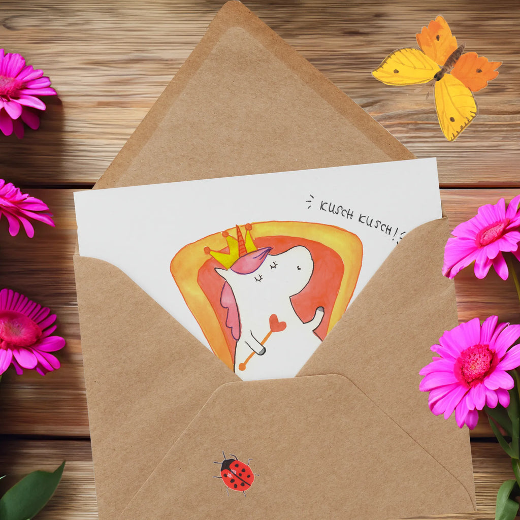 Deluxe Card unicorn king Karte, Einladungskarte, Geburtstagskarte, Hochwertige Klappkarte, Klappkarte, Glückwunschkarte, Hochwertige Grußkarte, Hochzeitskarte, Grußkarte, Einhorn, Einhörner, Einhorn Deko, Unicorn, Herrscher, Krone, König, Präsident, Prinzessin, Bundeskanzler, Kaiser