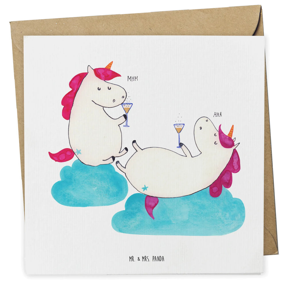 Deluxe Card unicorn sparkling wine Einladungskarte, Geburtstagskarte, Glückwunschkarte, Hochwertige Klappkarte, Karte, Hochzeitskarte, Hochwertige Grußkarte, Grußkarte, Klappkarte, Einhorn, Einhörner, Einhorn Deko, Unicorn, BFF, Sekt, Korken, Freundinnen, Party, Mädelsabend, Freundin, Anstoßen, Spaß, Beste