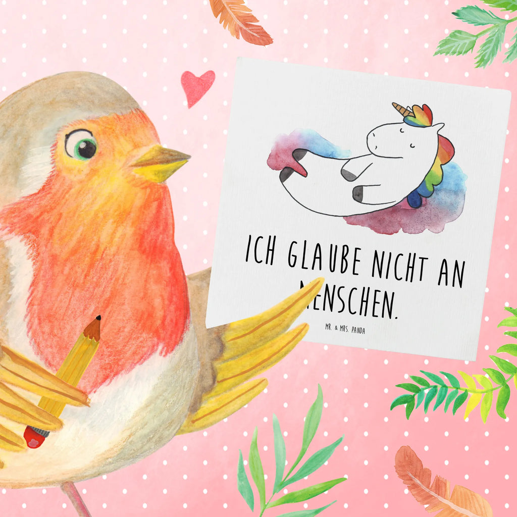 Deluxe Card unicorn cloud 7 Hochzeitskarte, Einladungskarte, Geburtstagskarte, Hochwertige Klappkarte, Karte, Klappkarte, Hochwertige Grußkarte, Grußkarte, Glückwunschkarte, Einhorn, Einhörner, Einhorn Deko, Unicorn, lustig, Lächeln, Geschenk, witzig, verliebt, Glaube, Realität, Menschen