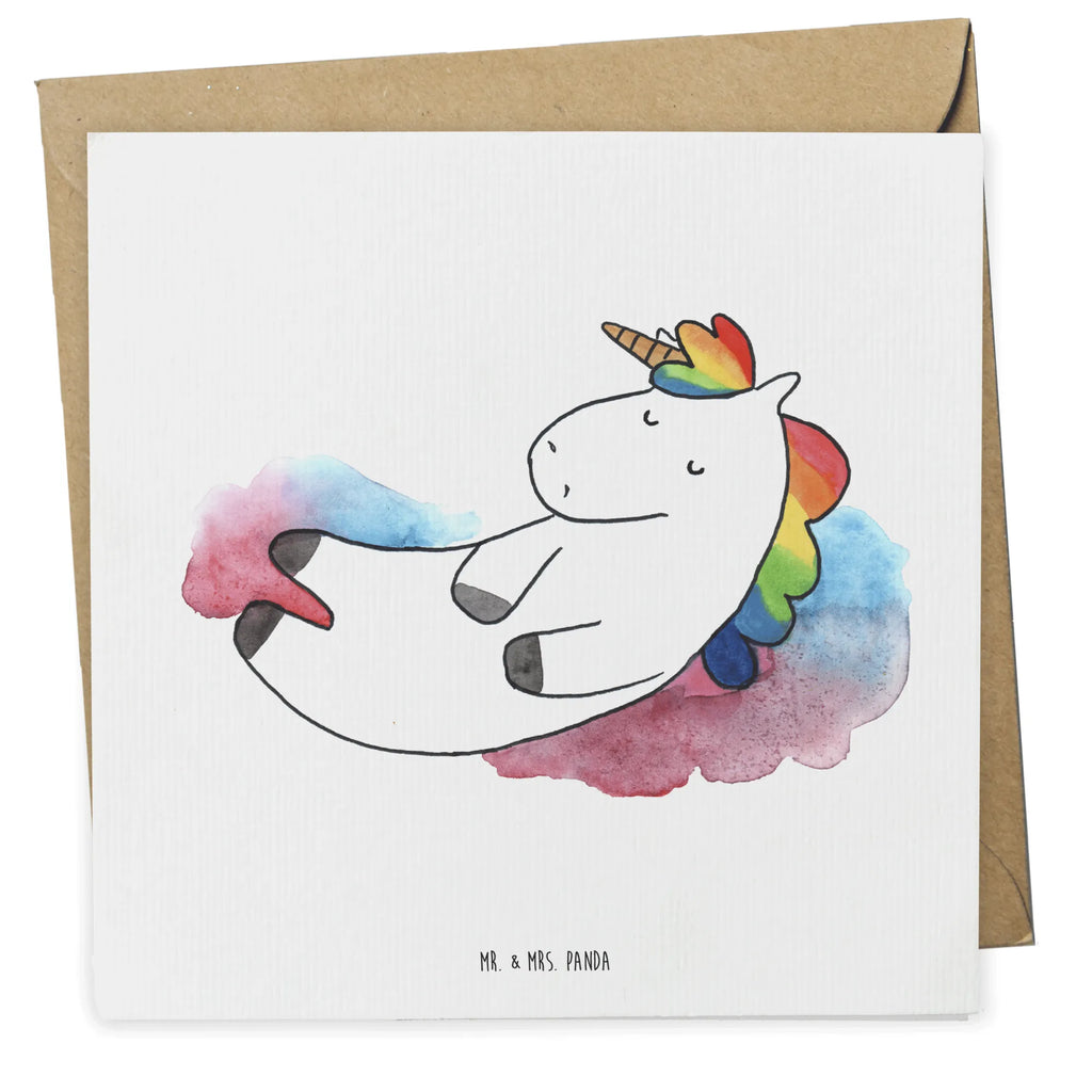 Deluxe Card unicorn cloud 7 Hochzeitskarte, Einladungskarte, Geburtstagskarte, Hochwertige Klappkarte, Karte, Klappkarte, Hochwertige Grußkarte, Grußkarte, Glückwunschkarte, Einhorn, Einhörner, Einhorn Deko, Unicorn, lustig, Lächeln, Geschenk, witzig, verliebt, Glaube, Realität, Menschen