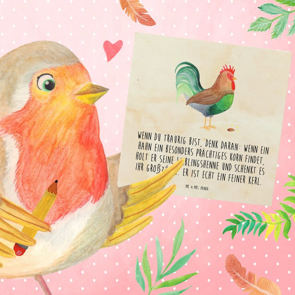 Deluxe Karte Hahn Korn Karte, Glückwunschkarte, Grußkarte, Geburtstagskarte, Hochwertige Klappkarte, Klappkarte, Hochwertige Grußkarte, Einladungskarte, Hochzeitskarte, Bauernhof, Hoftiere, Landwirt, Landwirtin, Korn, Natur, Hahn, Eier, Henne