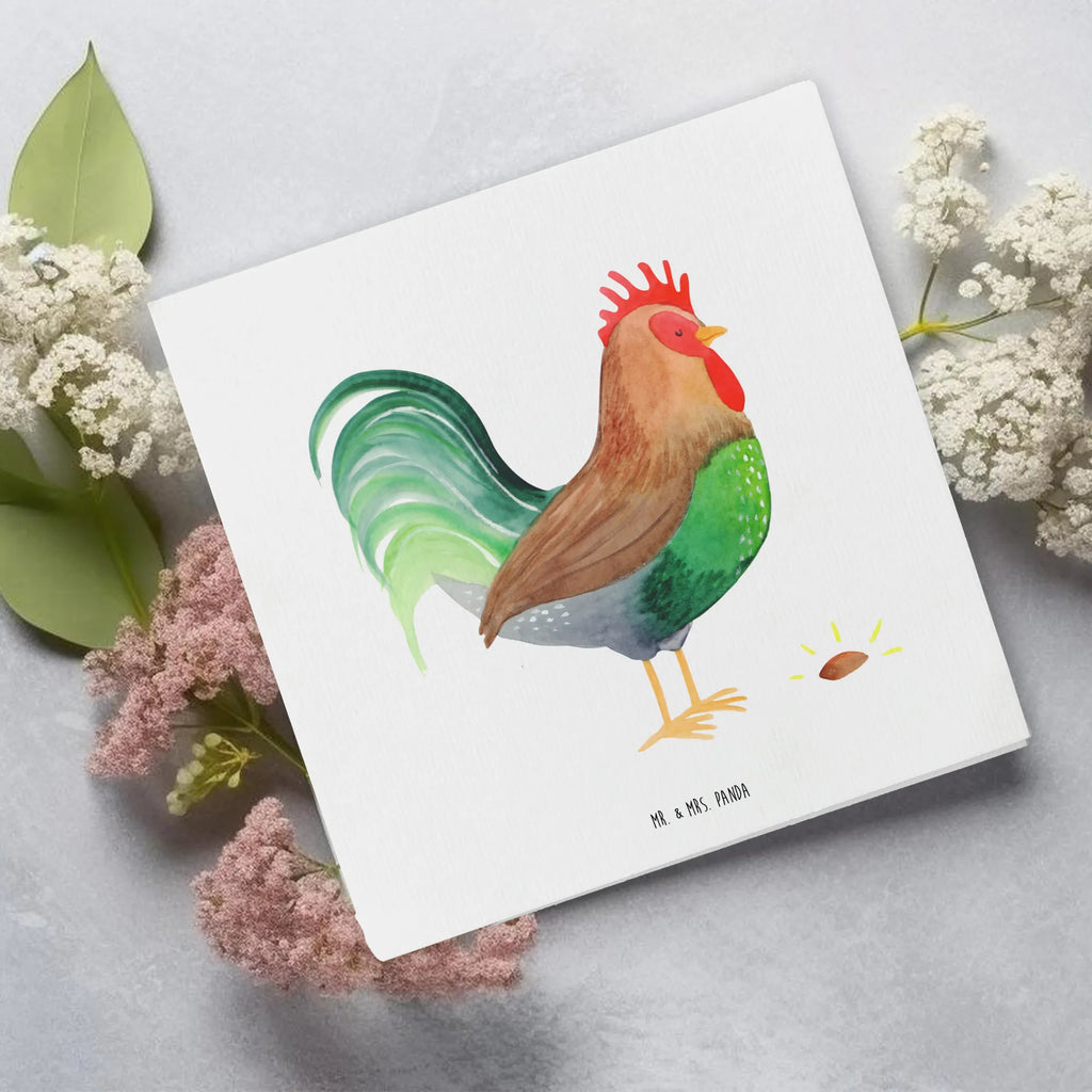 Deluxe Karte Hahn Korn Karte, Glückwunschkarte, Grußkarte, Geburtstagskarte, Hochwertige Klappkarte, Klappkarte, Hochwertige Grußkarte, Einladungskarte, Hochzeitskarte, Bauernhof, Hoftiere, Landwirt, Landwirtin, Korn, Natur, Hahn, Eier, Henne