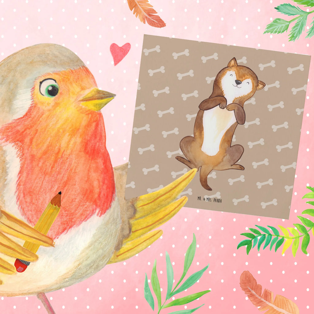 Deluxe Karte Hund Streicheln Klappkarte, Glückwunschkarte, Grußkarte, Hochwertige Klappkarte, Einladungskarte, Hochzeitskarte, Hochwertige Grußkarte, Geburtstagskarte, Karte, Hund, Hundemotiv, Haustier, Hunderasse, Tierliebhaber, Hundebesitzer, Sprüche, Bauchkraulen, Hunde, Hundeliebe, Hundewelpe