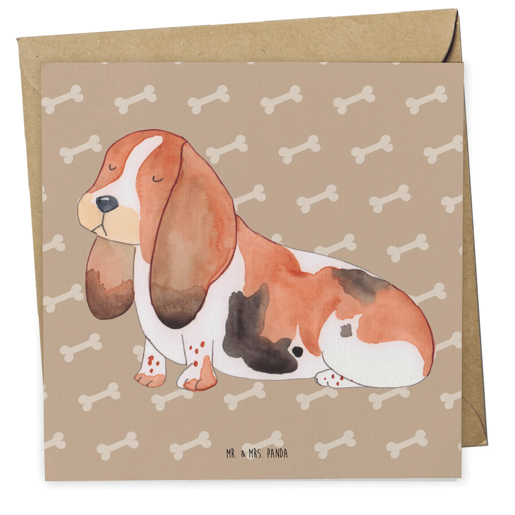 Deluxe Karte Hund Basset Hound Geburtstagskarte, Karte, Hochzeitskarte, Glückwunschkarte, Einladungskarte, Grußkarte, Hochwertige Grußkarte, Klappkarte, Hochwertige Klappkarte, Hund, Hundemotiv, Haustier, Hunderasse, Tierliebhaber, Hundebesitzer, Sprüche, Basset, Hundeliebe, kinderlos, Basset Hound