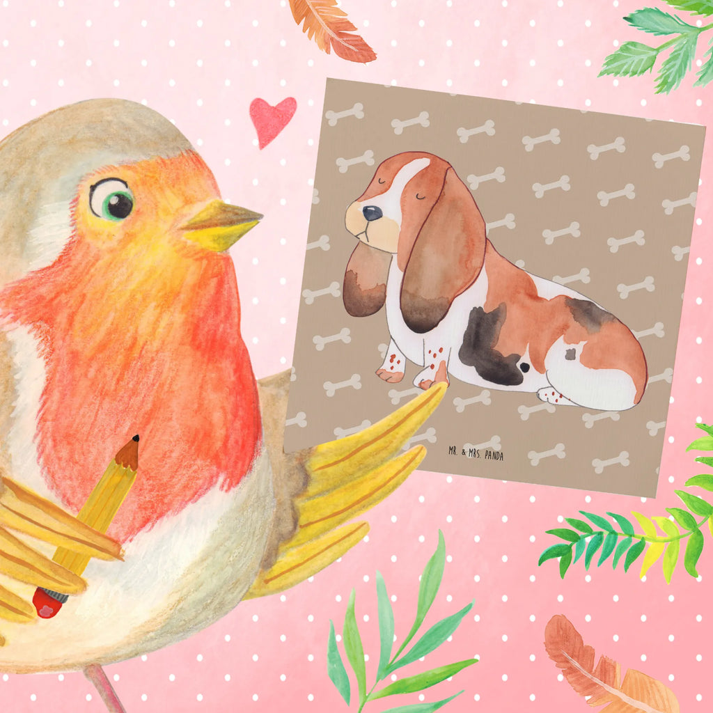 Deluxe Karte Hund Basset Hound Geburtstagskarte, Karte, Hochzeitskarte, Glückwunschkarte, Einladungskarte, Grußkarte, Hochwertige Grußkarte, Klappkarte, Hochwertige Klappkarte, Hund, Hundemotiv, Haustier, Hunderasse, Tierliebhaber, Hundebesitzer, Sprüche, Basset, Hundeliebe, kinderlos, Basset Hound