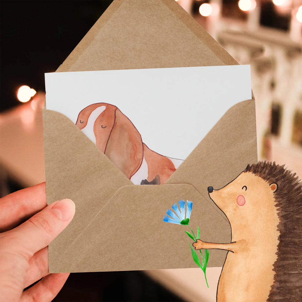 Deluxe Karte Hund Basset Hound Geburtstagskarte, Karte, Hochzeitskarte, Glückwunschkarte, Einladungskarte, Grußkarte, Hochwertige Grußkarte, Klappkarte, Hochwertige Klappkarte, Hund, Hundemotiv, Haustier, Hunderasse, Tierliebhaber, Hundebesitzer, Sprüche, Basset, Hundeliebe, kinderlos, Basset Hound