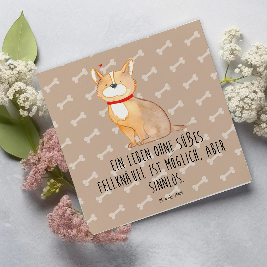 Deluxe Karte Hund Glück Karte, Einladungskarte, Geburtstagskarte, Hochwertige Klappkarte, Hochwertige Grußkarte, Grußkarte, Glückwunschkarte, Klappkarte, Hochzeitskarte, Hund, Hundemotiv, Haustier, Hunderasse, Tierliebhaber, Hundebesitzer, Sprüche, Liebe, Spruch, Hundeliebe, Corgie, Hundemama