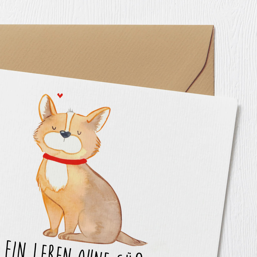 Deluxe Karte Hund Glück Karte, Einladungskarte, Geburtstagskarte, Hochwertige Klappkarte, Hochwertige Grußkarte, Grußkarte, Glückwunschkarte, Klappkarte, Hochzeitskarte, Hund, Hundemotiv, Haustier, Hunderasse, Tierliebhaber, Hundebesitzer, Sprüche, Liebe, Spruch, Hundeliebe, Corgie, Hundemama