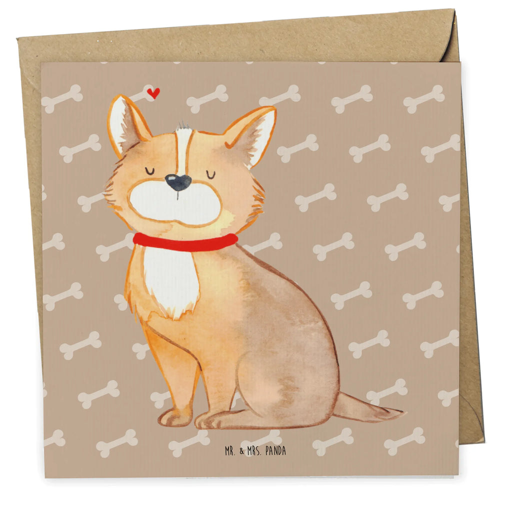 Deluxe Karte Hund Glück Karte, Einladungskarte, Geburtstagskarte, Hochwertige Klappkarte, Hochwertige Grußkarte, Grußkarte, Glückwunschkarte, Klappkarte, Hochzeitskarte, Hund, Hundemotiv, Haustier, Hunderasse, Tierliebhaber, Hundebesitzer, Sprüche, Liebe, Spruch, Hundeliebe, Corgie, Hundemama