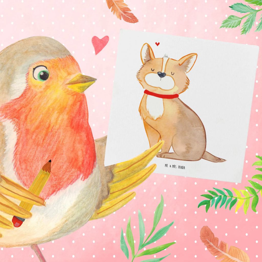 Deluxe Karte Hund Glück Karte, Einladungskarte, Geburtstagskarte, Hochwertige Klappkarte, Hochwertige Grußkarte, Grußkarte, Glückwunschkarte, Klappkarte, Hochzeitskarte, Hund, Hundemotiv, Haustier, Hunderasse, Tierliebhaber, Hundebesitzer, Sprüche, Liebe, Spruch, Hundeliebe, Corgie, Hundemama