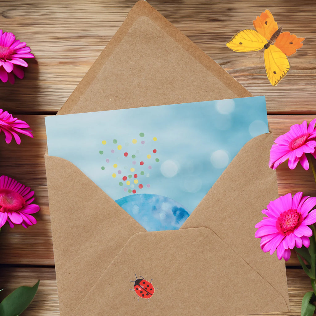 Deluxe Karte Wal Konfetti Geburtstagskarte, Karte, Hochwertige Grußkarte, Glückwunschkarte, Hochwertige Klappkarte, Hochzeitskarte, Grußkarte, Einladungskarte, Klappkarte, Meerestiere, Meer, Urlaub, Neustart, Diät, Konfetti, Wal, Trennung, Geburtstag, Motivation, Abnehmen, Neuanfang, Lebensabschnitt, Wale