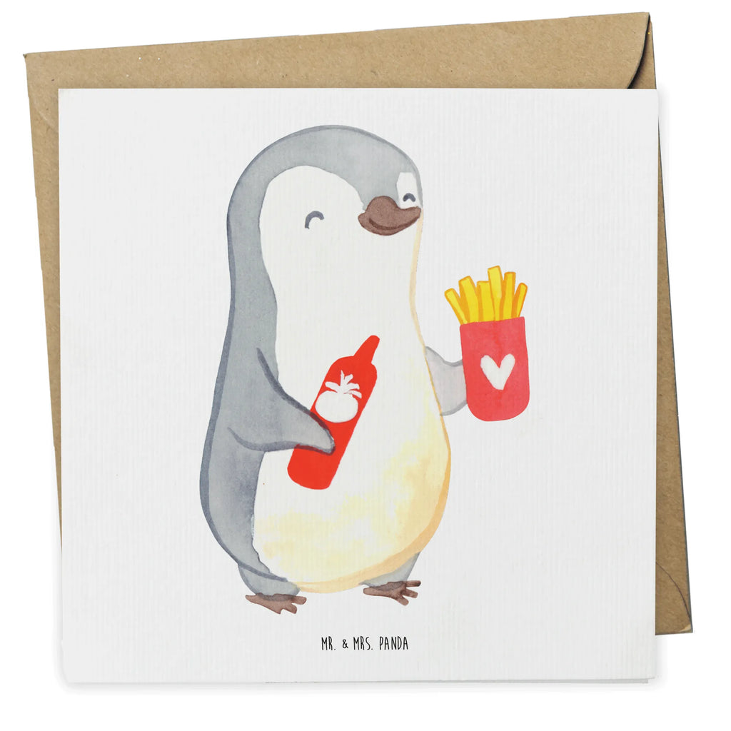 Deluxe Karte Pinguin Pommes Hochwertige Klappkarte, Karte, Hochwertige Grußkarte, Geburtstagskarte, Glückwunschkarte, Hochzeitskarte, Grußkarte, Klappkarte, Einladungskarte, Liebe, Partner, Freund, Freundin, Ehemann, Ehefrau, Heiraten, Verlobung, Heiratsantrag, Liebesgeschenk, Jahrestag, Hocheitstag, für Männer, Valentinstag, Liebesbeweis, Hochzeitstag, Geschenk für Freundin, Mitbringsel, Geschenk für Partner, Geschenk für Frauen, für Ehemann