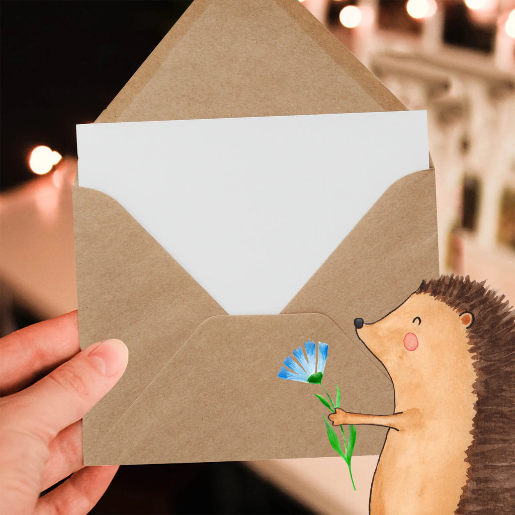 Deluxe Karte Otter Stein Hochzeitskarte, Einladungskarte, Hochwertige Klappkarte, Karte, Hochwertige Grußkarte, Glückwunschkarte, Grußkarte, Geburtstagskarte, Klappkarte, Otter, Fischotter, Seeotter, Otter Seeotter See Otter