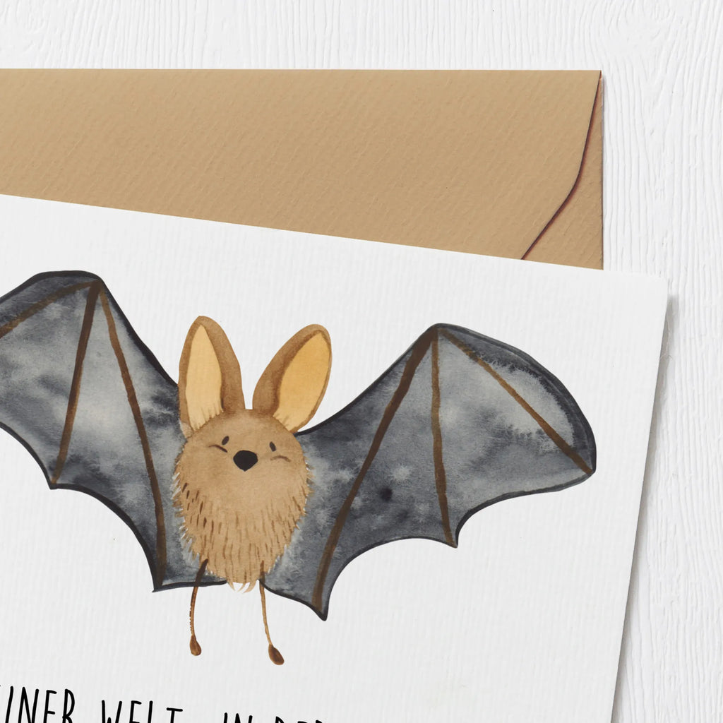 Deluxe Karte Fledermaus Flügel Glückwunschkarte, Grußkarte, Geburtstagskarte, Karte, Einladungskarte, Hochwertige Grußkarte, Hochwertige Klappkarte, Klappkarte, Hochzeitskarte, Tiermotive, Gute Laune, lustige Sprüche, Tiere