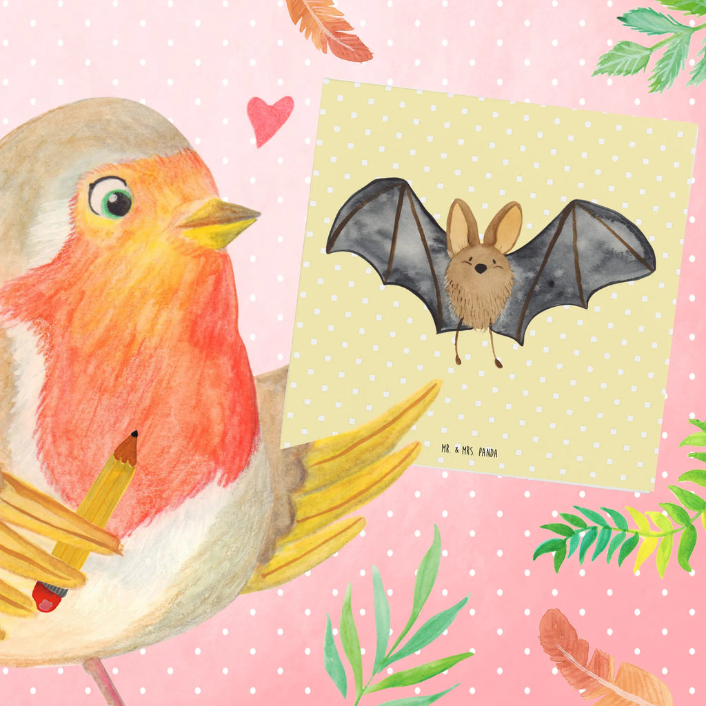 Deluxe Karte Fledermaus Flügel Glückwunschkarte, Grußkarte, Geburtstagskarte, Karte, Einladungskarte, Hochwertige Grußkarte, Hochwertige Klappkarte, Klappkarte, Hochzeitskarte, Tiermotive, Gute Laune, lustige Sprüche, Tiere