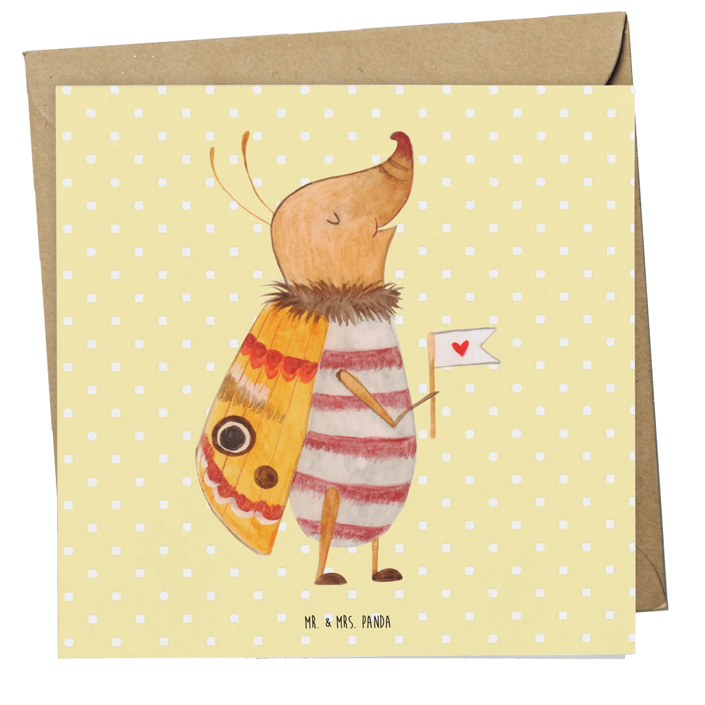 Deluxe Karte Nachtfalter Fähnchen Karte, Hochwertige Klappkarte, Geburtstagskarte, Glückwunschkarte, Einladungskarte, Klappkarte, Grußkarte, Hochwertige Grußkarte, Hochzeitskarte, Tiermotive, Gute Laune, lustige Sprüche, Tiere, Nachtfalter, Spruch lustig, Spruch witzig, Was kostet die Welt, Käfer, niedlich, Küche Deko, süß