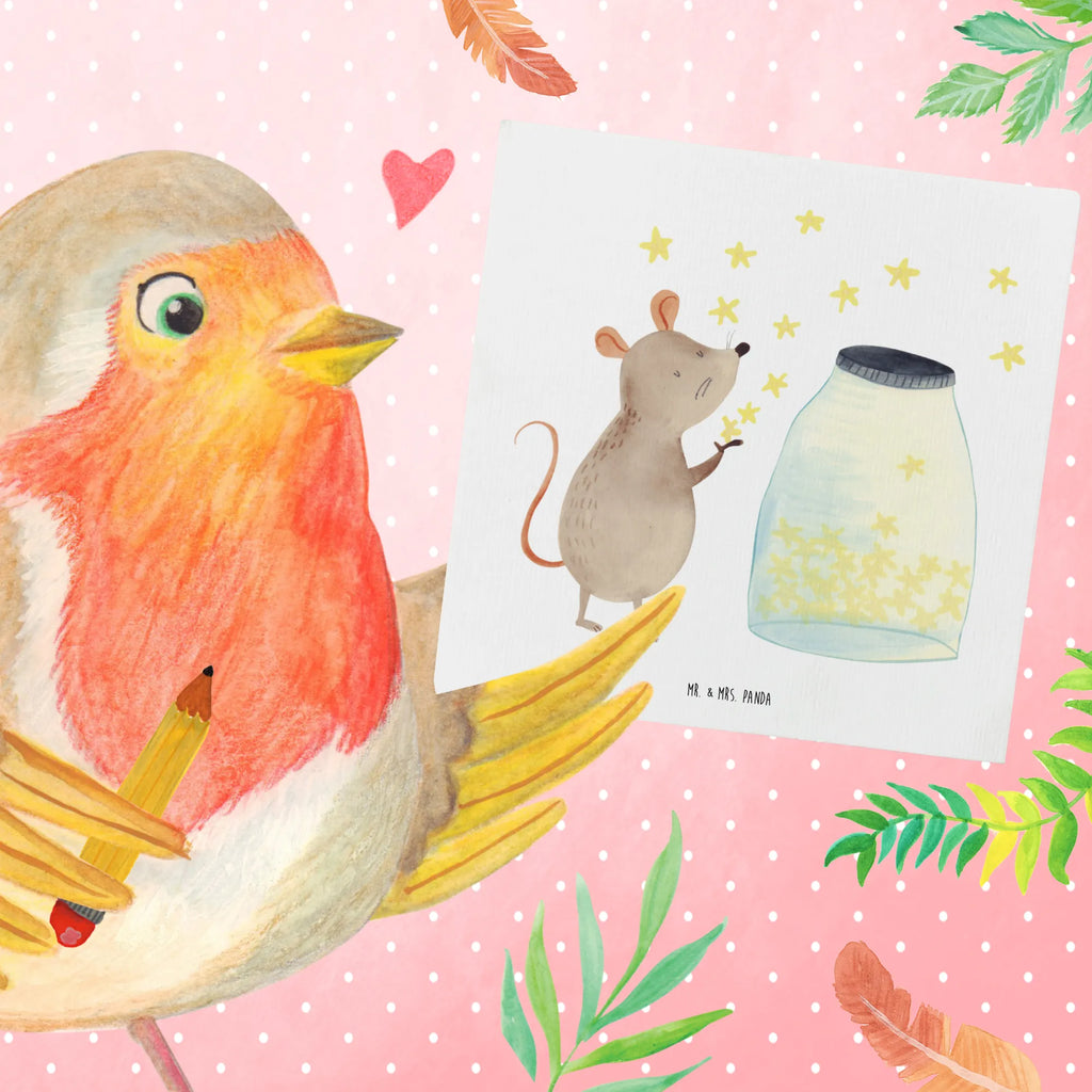 Deluxe Karte Maus Sterne Hochzeitskarte, Hochwertige Klappkarte, Grußkarte, Geburtstagskarte, Karte, Klappkarte, Einladungskarte, Hochwertige Grußkarte, Glückwunschkarte, Tiermotive, Gute Laune, lustige Sprüche, Tiere, erstes Kind, Schwangerschaft, Wunsch, Träume, Sterne, Kind, Kindergeburtstag, Maus, Geburtstag, Taufgeschenk, Taufe, Hoffnung, Geburt