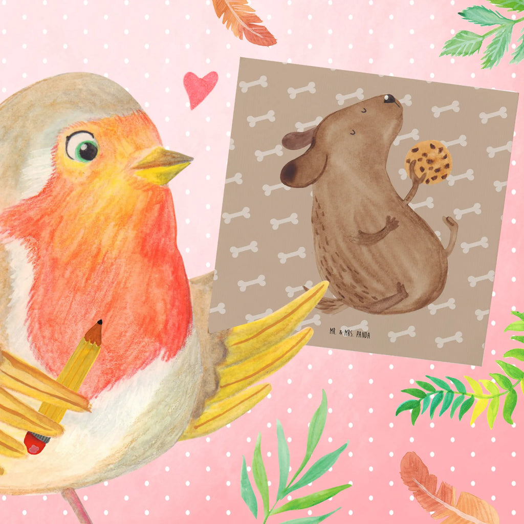 Deluxe Karte Hund Keks Hochwertige Grußkarte, Karte, Glückwunschkarte, Hochzeitskarte, Klappkarte, Grußkarte, Geburtstagskarte, Einladungskarte, Hochwertige Klappkarte, Hund, Hundemotiv, Haustier, Hunderasse, Tierliebhaber, Hundebesitzer, Sprüche, Hundesnacks, Leckerli, Hundeleckerli, Hundekekse