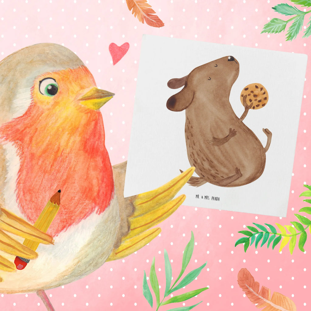 Deluxe Karte Hund Keks Hochwertige Grußkarte, Karte, Glückwunschkarte, Hochzeitskarte, Klappkarte, Grußkarte, Geburtstagskarte, Einladungskarte, Hochwertige Klappkarte, Hund, Hundemotiv, Haustier, Hunderasse, Tierliebhaber, Hundebesitzer, Sprüche, Hundesnacks, Leckerli, Hundeleckerli, Hundekekse