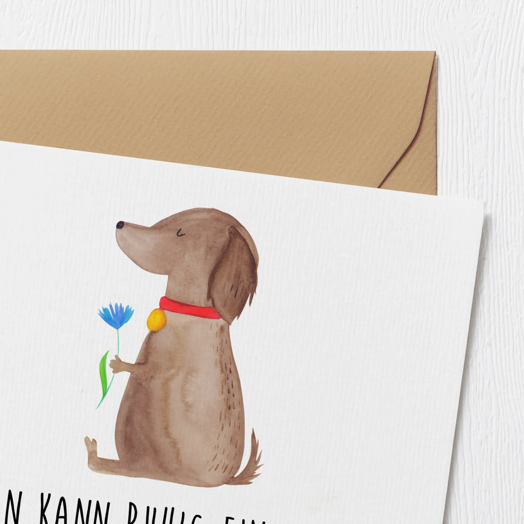 Deluxe Karte Hund Blume Hochwertige Klappkarte, Karte, Grußkarte, Klappkarte, Glückwunschkarte, Hochwertige Grußkarte, Geburtstagskarte, Einladungskarte, Hochzeitskarte, Hund, Hundemotiv, Haustier, Hunderasse, Tierliebhaber, Hundebesitzer, Sprüche, Frauchen, Hundeliebe, Hunde