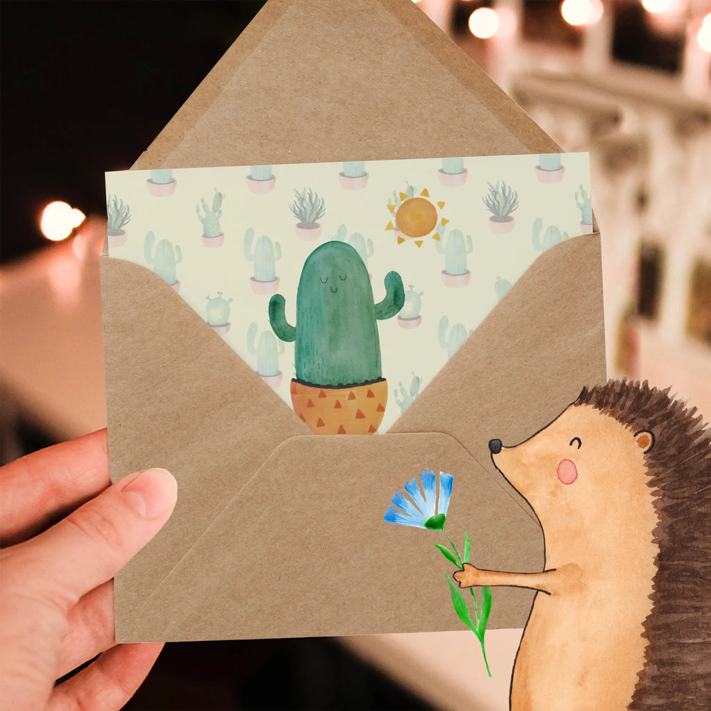 Deluxe Karte Kaktus Sonne Karte, Glückwunschkarte, Klappkarte, Geburtstagskarte, Einladungskarte, Hochwertige Grußkarte, Hochwertige Klappkarte, Grußkarte, Hochzeitskarte, Kaktus, Kakteen, Glück, glücklich, Geschenkidee, Sonnenschein, Ehebruch, Liebeskummer Geschenk, Liebeskummer, Scheidung, Freundin, Motivation, Sonne, Trennung, Liebe Kaktusliebe, Neustart
