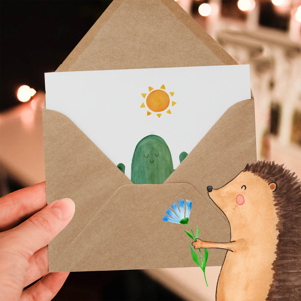 Deluxe Karte Kaktus Sonne Karte, Glückwunschkarte, Klappkarte, Geburtstagskarte, Einladungskarte, Hochwertige Grußkarte, Hochwertige Klappkarte, Grußkarte, Hochzeitskarte, Kaktus, Kakteen, Glück, glücklich, Geschenkidee, Sonnenschein, Ehebruch, Liebeskummer Geschenk, Liebeskummer, Scheidung, Freundin, Motivation, Sonne, Trennung, Liebe Kaktusliebe, Neustart