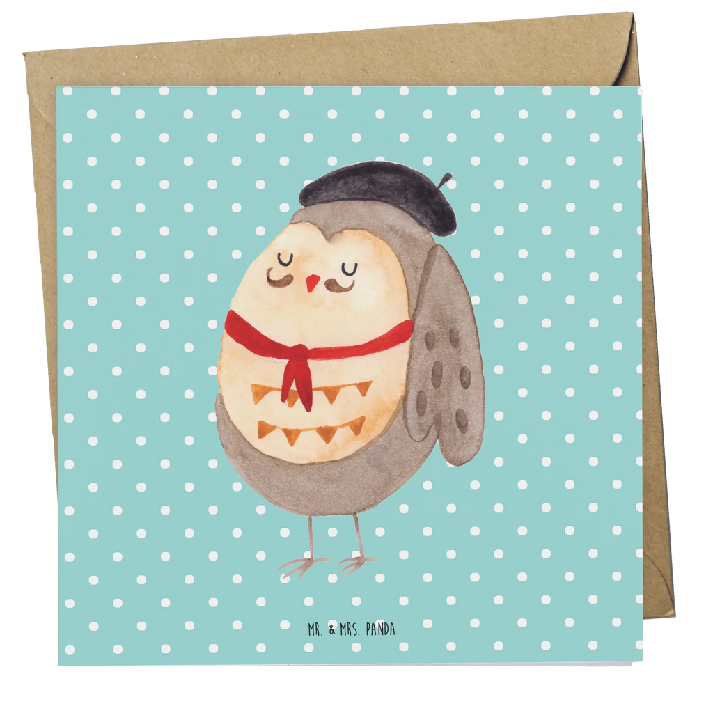 Deluxe Karte Eule Frankreich Karte, Grußkarte, Geburtstagskarte, Glückwunschkarte, Hochwertige Klappkarte, Einladungskarte, Hochzeitskarte, Hochwertige Grußkarte, Klappkarte, Eule, Eulen, das Leben ist schön, hibou, Frankreich, Owl, La vie est belle, Spruch Französisch, Eule Deko, Spruch schön