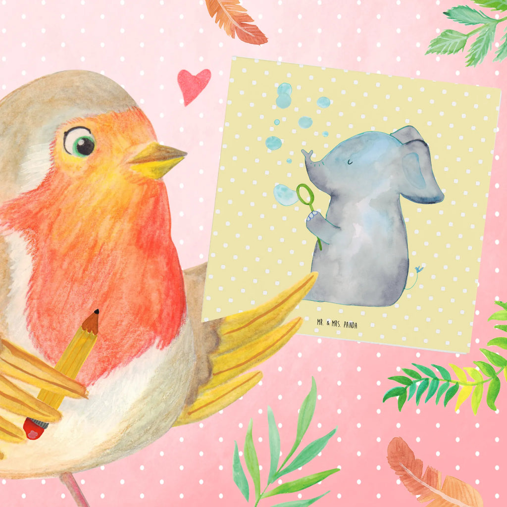 Deluxe Karte Elefant Seifenblasen Geburtstagskarte, Hochwertige Grußkarte, Hochzeitskarte, Karte, Hochwertige Klappkarte, Einladungskarte, Grußkarte, Glückwunschkarte, Klappkarte, Tiermotive, Gute Laune, lustige Sprüche, Tiere, Heimat, Liebesbeweis, Liebe, Elefant, Liebesspruch, Rüsseltier, Gefühl. Daheim, Elefanten, Seifenblasen, Dickhäuter