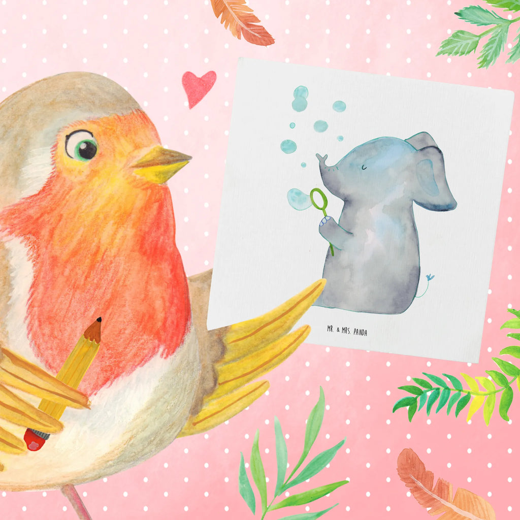 Deluxe Karte Elefant Seifenblasen Geburtstagskarte, Hochwertige Grußkarte, Hochzeitskarte, Karte, Hochwertige Klappkarte, Einladungskarte, Grußkarte, Glückwunschkarte, Klappkarte, Tiermotive, Gute Laune, lustige Sprüche, Tiere, Heimat, Liebesbeweis, Liebe, Elefant, Liebesspruch, Rüsseltier, Gefühl. Daheim, Elefanten, Seifenblasen, Dickhäuter