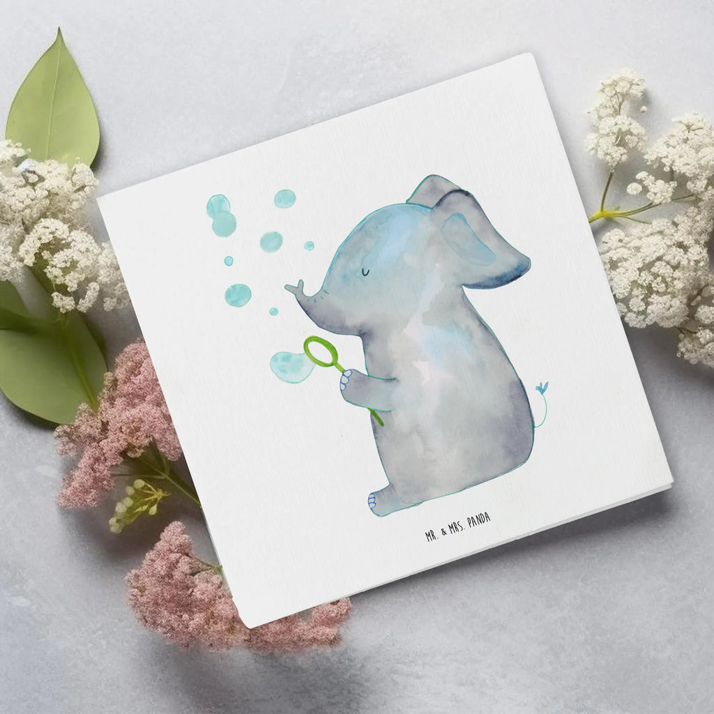Deluxe Karte Elefant Seifenblasen Geburtstagskarte, Hochwertige Grußkarte, Hochzeitskarte, Karte, Hochwertige Klappkarte, Einladungskarte, Grußkarte, Glückwunschkarte, Klappkarte, Tiermotive, Gute Laune, lustige Sprüche, Tiere, Heimat, Liebesbeweis, Liebe, Elefant, Liebesspruch, Rüsseltier, Gefühl. Daheim, Elefanten, Seifenblasen, Dickhäuter