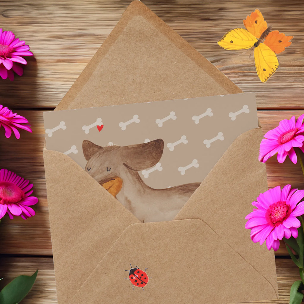 Deluxe Karte Hund Dackel Karte, Hochwertige Klappkarte, Klappkarte, Glückwunschkarte, Hochwertige Grußkarte, Geburtstagskarte, Hochzeitskarte, Grußkarte, Einladungskarte, Hund, Hundemotiv, Haustier, Hunderasse, Tierliebhaber, Hundebesitzer, Sprüche, Dackel, Dachshund, happy dog, Hunde