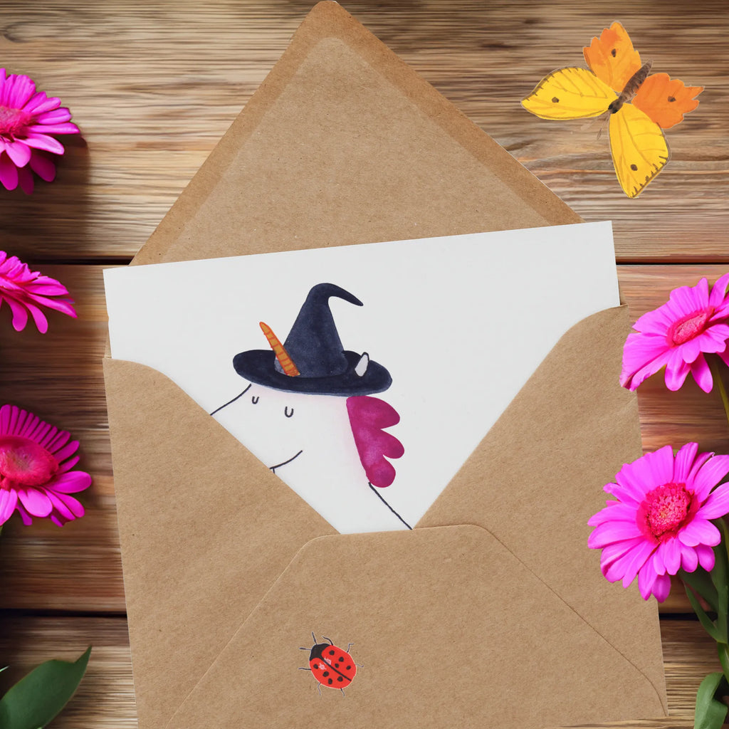 Deluxe Karte Einhorn Hexe Grußkarte, Hochwertige Klappkarte, Glückwunschkarte, Hochzeitskarte, Hochwertige Grußkarte, Karte, Klappkarte, Einladungskarte, Geburtstagskarte, Einhorn, Einhörner, Einhorn Deko, Unicorn, Teufel, Zicke, Leben, Engel, Freundin, Hexe, Frau, Ehefrau, Verrückte