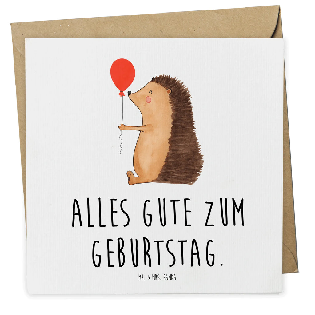 Deluxe Karte Igel Luftballon Klappkarte, Hochzeitskarte, Hochwertige Grußkarte, Hochwertige Klappkarte, Glückwunschkarte, Grußkarte, Karte, Geburtstagskarte, Einladungskarte, Tiermotive, Gute Laune, lustige Sprüche, Tiere, Happy Birthday, Geburtstag, Glückwunsch, Ballon, Igel, Geburtstagskind, Herzlichen Glückwunsch