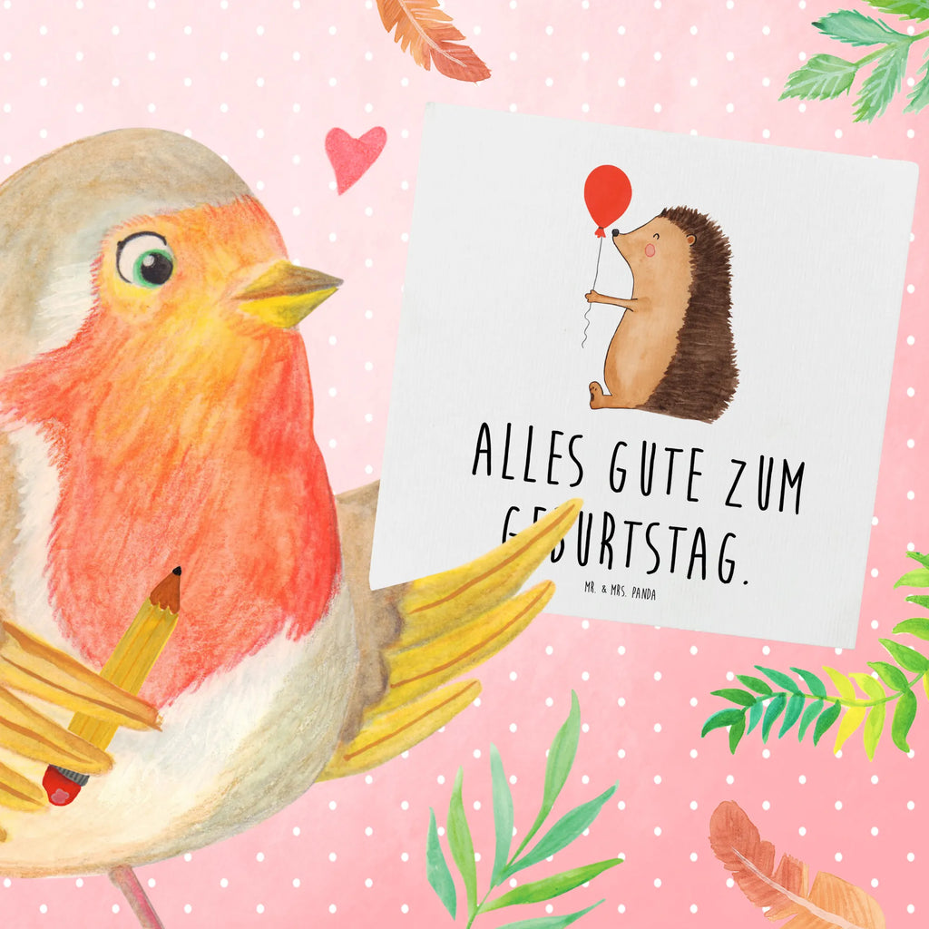 Deluxe Karte Igel Luftballon Klappkarte, Hochzeitskarte, Hochwertige Grußkarte, Hochwertige Klappkarte, Glückwunschkarte, Grußkarte, Karte, Geburtstagskarte, Einladungskarte, Tiermotive, Gute Laune, lustige Sprüche, Tiere, Happy Birthday, Geburtstag, Glückwunsch, Ballon, Igel, Geburtstagskind, Herzlichen Glückwunsch