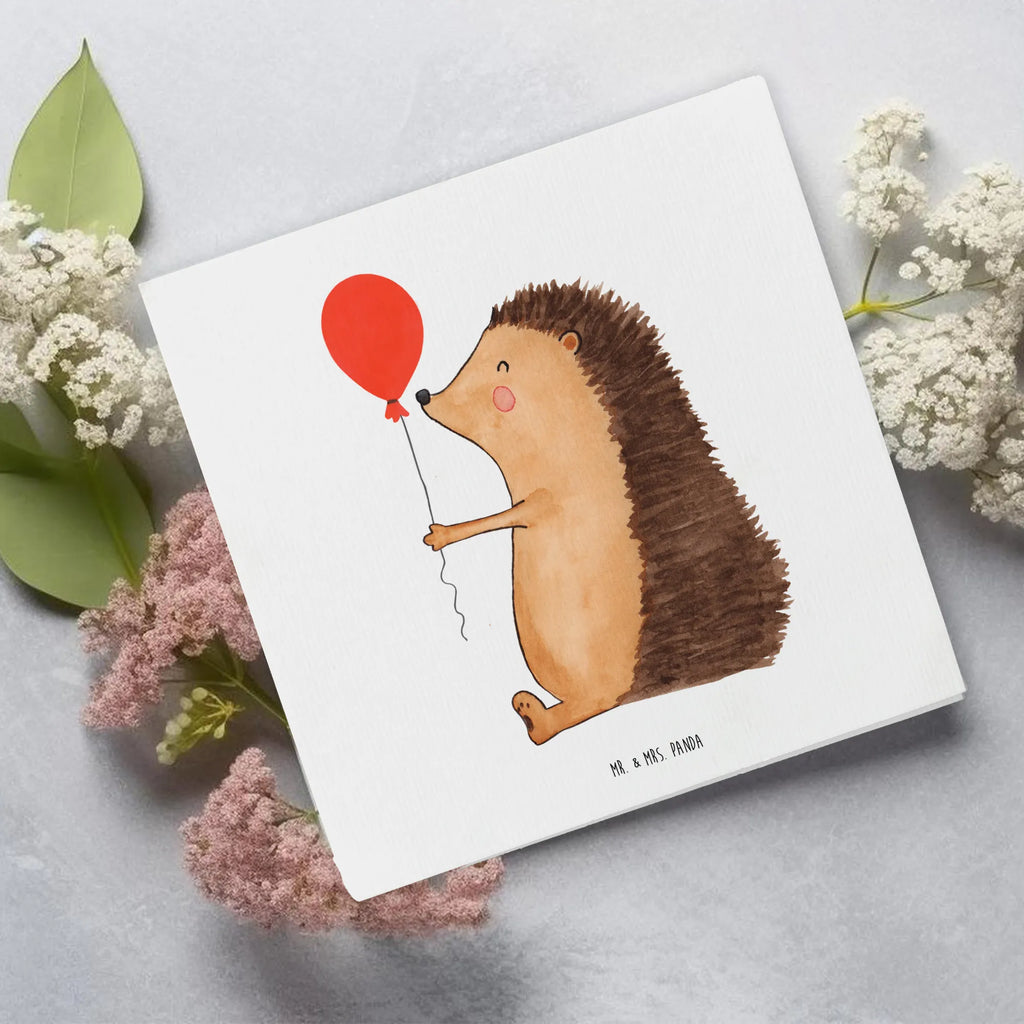 Deluxe Karte Igel Luftballon Klappkarte, Hochzeitskarte, Hochwertige Grußkarte, Hochwertige Klappkarte, Glückwunschkarte, Grußkarte, Karte, Geburtstagskarte, Einladungskarte, Tiermotive, Gute Laune, lustige Sprüche, Tiere, Happy Birthday, Geburtstag, Glückwunsch, Ballon, Igel, Geburtstagskind, Herzlichen Glückwunsch
