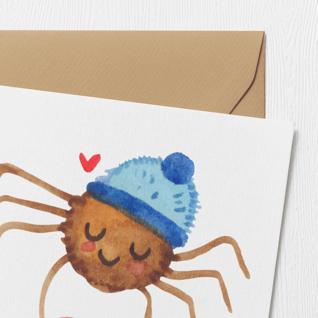 Deluxe Karte Spinne Agathe Kaffee Hochwertige Klappkarte, Grußkarte, Hochwertige Grußkarte, Einladungskarte, Geburtstagskarte, Hochzeitskarte, Karte, Klappkarte, Glückwunschkarte, Spinne Agathe, Spinne, Agathe, Videos, Merchandise, Morgen, Weiser Spruch, Lebensweisheiten, Kaffee, Morgenmuffel