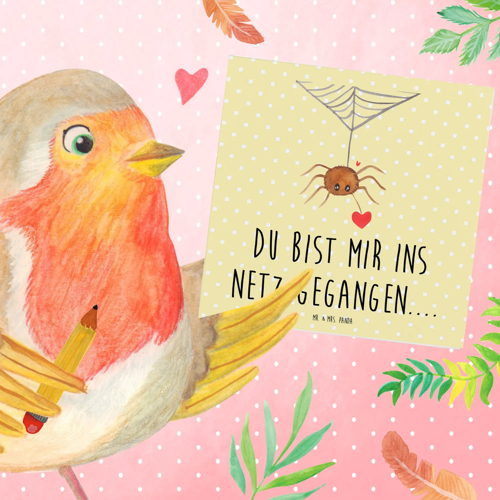 Deluxe Karte Spinne Agathe Liebe Karte, Glückwunschkarte, Klappkarte, Grußkarte, Hochwertige Grußkarte, Hochzeitskarte, Einladungskarte, Geburtstagskarte, Hochwertige Klappkarte, Spinne Agathe, Spinne, Agathe, Videos, Merchandise, Verliebt, Liebe, Liebesbeweis, Liebesgeschenk