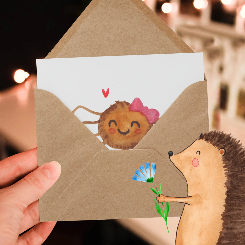 Deluxe Karte Spinne Agathe Freude Glückwunschkarte, Grußkarte, Hochzeitskarte, Karte, Hochwertige Grußkarte, Klappkarte, Einladungskarte, Hochwertige Klappkarte, Geburtstagskarte, Spinne Agathe, Spinne, Agathe, Videos, Merchandise, Beliebte Spinne, Viral, Viraler Hit, Trend