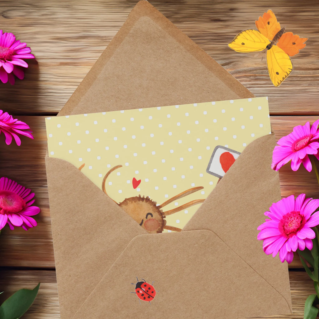 Deluxe Karte Spinne Agathe Motivation Hochzeitskarte, Einladungskarte, Geburtstagskarte, Grußkarte, Klappkarte, Glückwunschkarte, Hochwertige Klappkarte, Karte, Hochwertige Grußkarte, Spinne Agathe, Spinne, Agathe, Videos, Merchandise, Glück, Vertrauen, Liebe, Motivation, Dankeschön