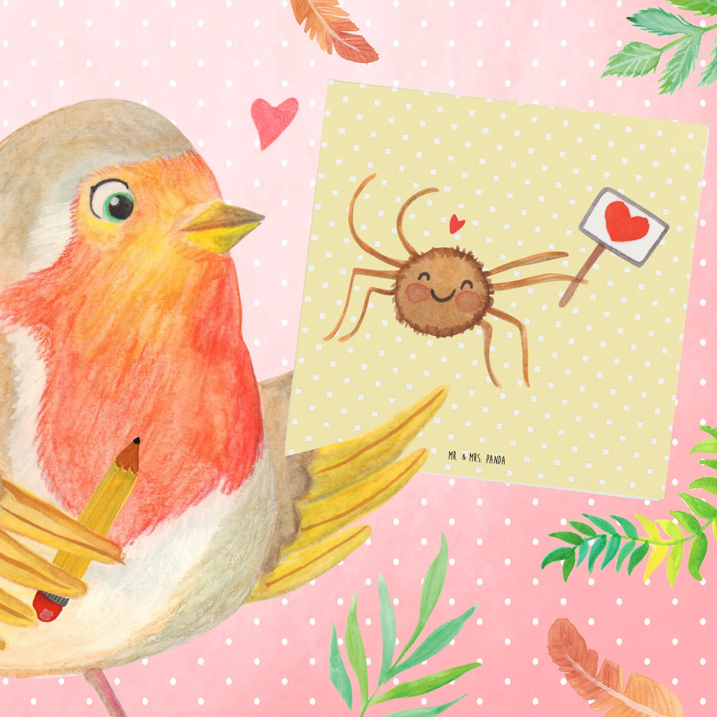 Deluxe Karte Spinne Agathe Motivation Hochzeitskarte, Einladungskarte, Geburtstagskarte, Grußkarte, Klappkarte, Glückwunschkarte, Hochwertige Klappkarte, Karte, Hochwertige Grußkarte, Spinne Agathe, Spinne, Agathe, Videos, Merchandise, Glück, Vertrauen, Liebe, Motivation, Dankeschön