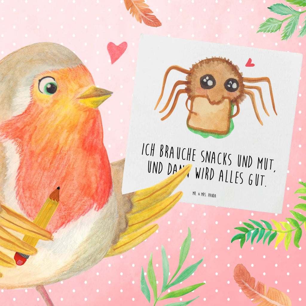 Deluxe Karte Spinne Agathe Sandwich Karte, Geburtstagskarte, Hochwertige Grußkarte, Klappkarte, Grußkarte, Hochzeitskarte, Glückwunschkarte, Einladungskarte, Hochwertige Klappkarte, Spinne Agathe, Spinne, Agathe, Videos, Merchandise, Mut, Verfressen, Glück, Lebensfreude, Alles wird gut, Hungrig, Hunger