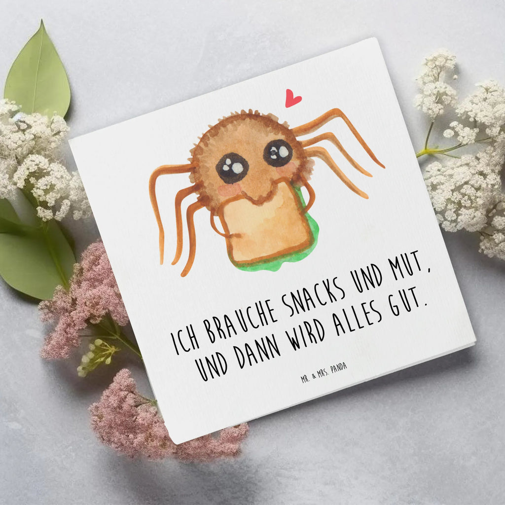 Deluxe Karte Spinne Agathe Sandwich Karte, Geburtstagskarte, Hochwertige Grußkarte, Klappkarte, Grußkarte, Hochzeitskarte, Glückwunschkarte, Einladungskarte, Hochwertige Klappkarte, Spinne Agathe, Spinne, Agathe, Videos, Merchandise, Mut, Verfressen, Glück, Lebensfreude, Alles wird gut, Hungrig, Hunger